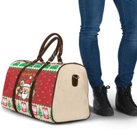 Poland Christmas Travel Bag Pierogi Mascot Santa Claus Wesołych Swiat - Wonder Print Shop