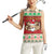 Poland Christmas Women Sleeveless Polo Shirt Pierogi Mascot Santa Claus Wesołych Swiat - Wonder Print Shop