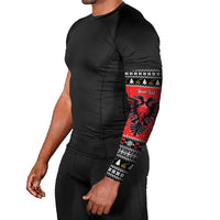 Personalized Albania Christmas Eagle Arm Sleeves The Double-headed Eagle - Wonder Print Shop