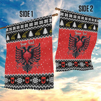 Personalized Albania Christmas Eagle Garden Flag The Double-headed Eagle - Wonder Print Shop