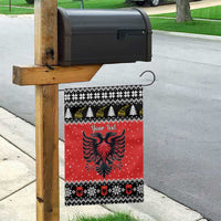 Personalized Albania Christmas Eagle Garden Flag The Double-headed Eagle - Wonder Print Shop