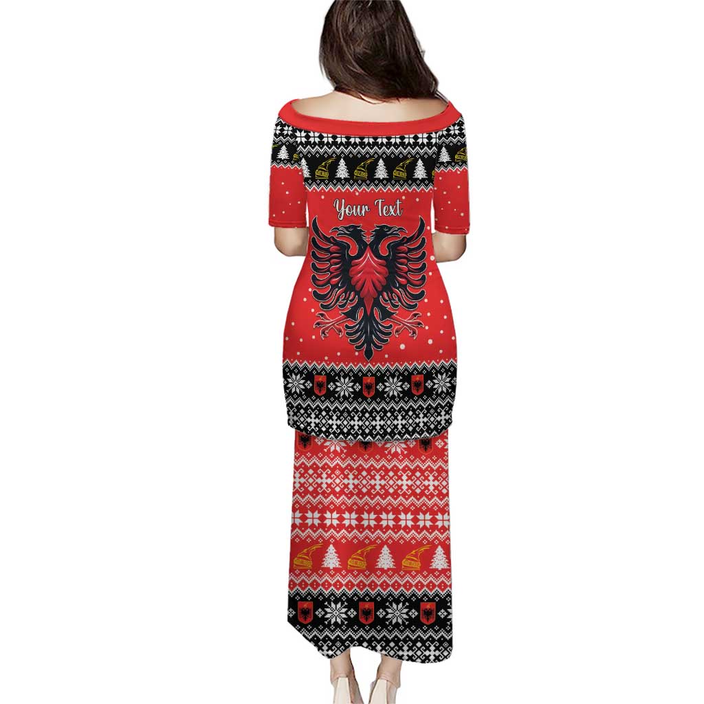 Personalized Albania Christmas Eagle Puletasi The Double-headed Eagle - Wonder Print Shop