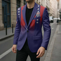 Custom World Soccer 2026 USA Blazer Stars, Stripes and Glory - Wonder Print Shop