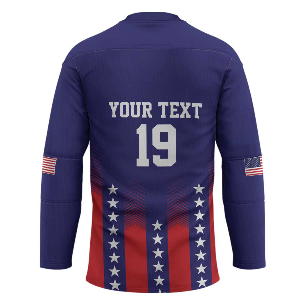 Custom World Soccer 2026 USA Hockey Jersey Stars, Stripes and Glory - Wonder Print Shop