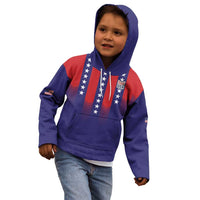 Custom World Soccer 2026 USA Kid Hoodie Stars, Stripes and Glory - Wonder Print Shop