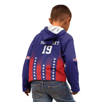 Custom World Soccer 2026 USA Kid Hoodie Stars, Stripes and Glory - Wonder Print Shop