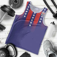 Custom World Soccer 2026 USA Men Tank Top Stars, Stripes and Glory - Wonder Print Shop