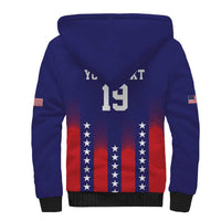 Custom World Soccer 2026 USA Sherpa Hoodie Stars, Stripes and Glory - Wonder Print Shop
