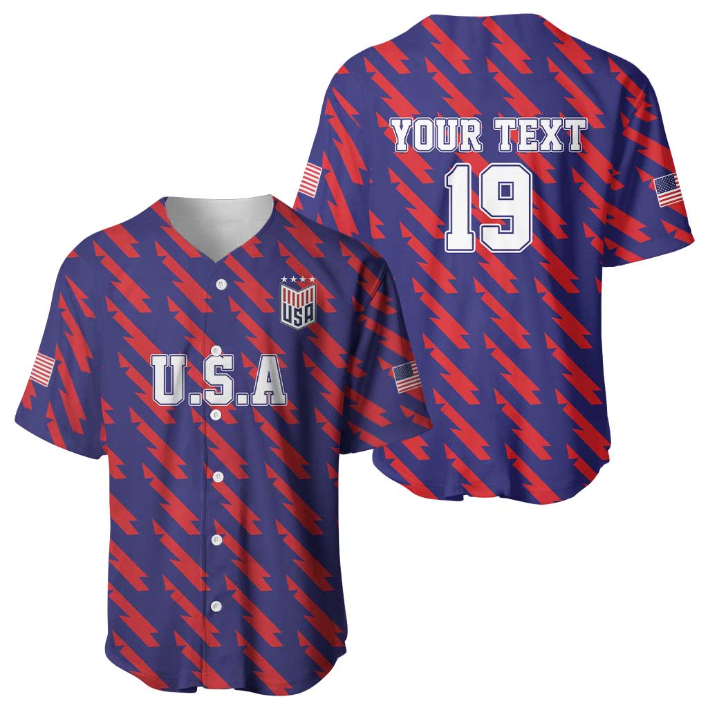 Custom World Soccer 2026 USA Baseball Jersey Road To Glory Bring It Home - Wonder Print Shop
