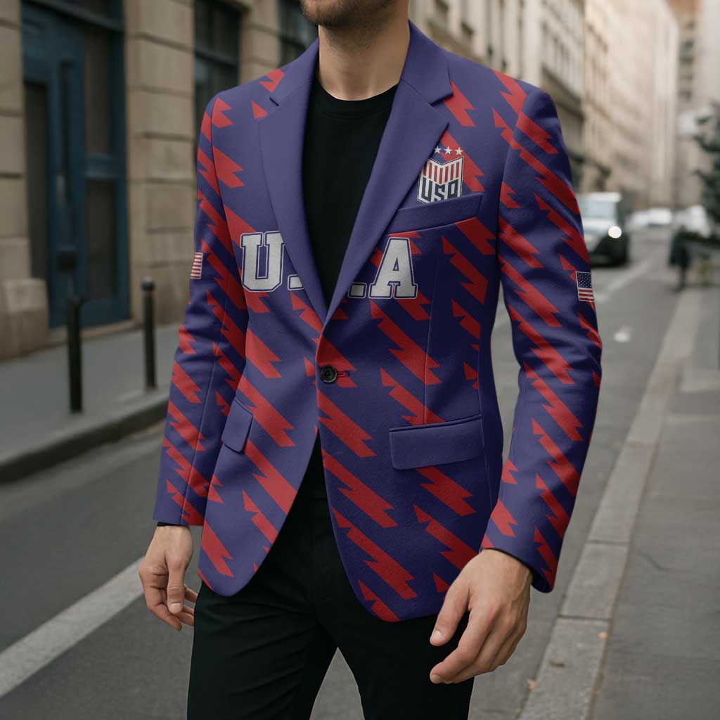Custom World Soccer 2026 USA Blazer Road To Glory Bring It Home - Wonder Print Shop