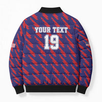 Custom World Soccer 2026 USA Bomber Puffer Jacket Road To Glory Bring It Home - Wonder Print Shop