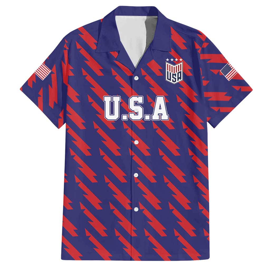 Custom World Soccer 2026 USA Hawaiian Shirt Road To Glory Bring It Home - Wonder Print Shop