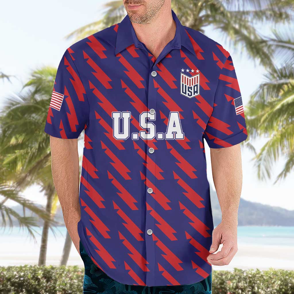 Custom World Soccer 2026 USA Hawaiian Shirt Road To Glory Bring It Home - Wonder Print Shop