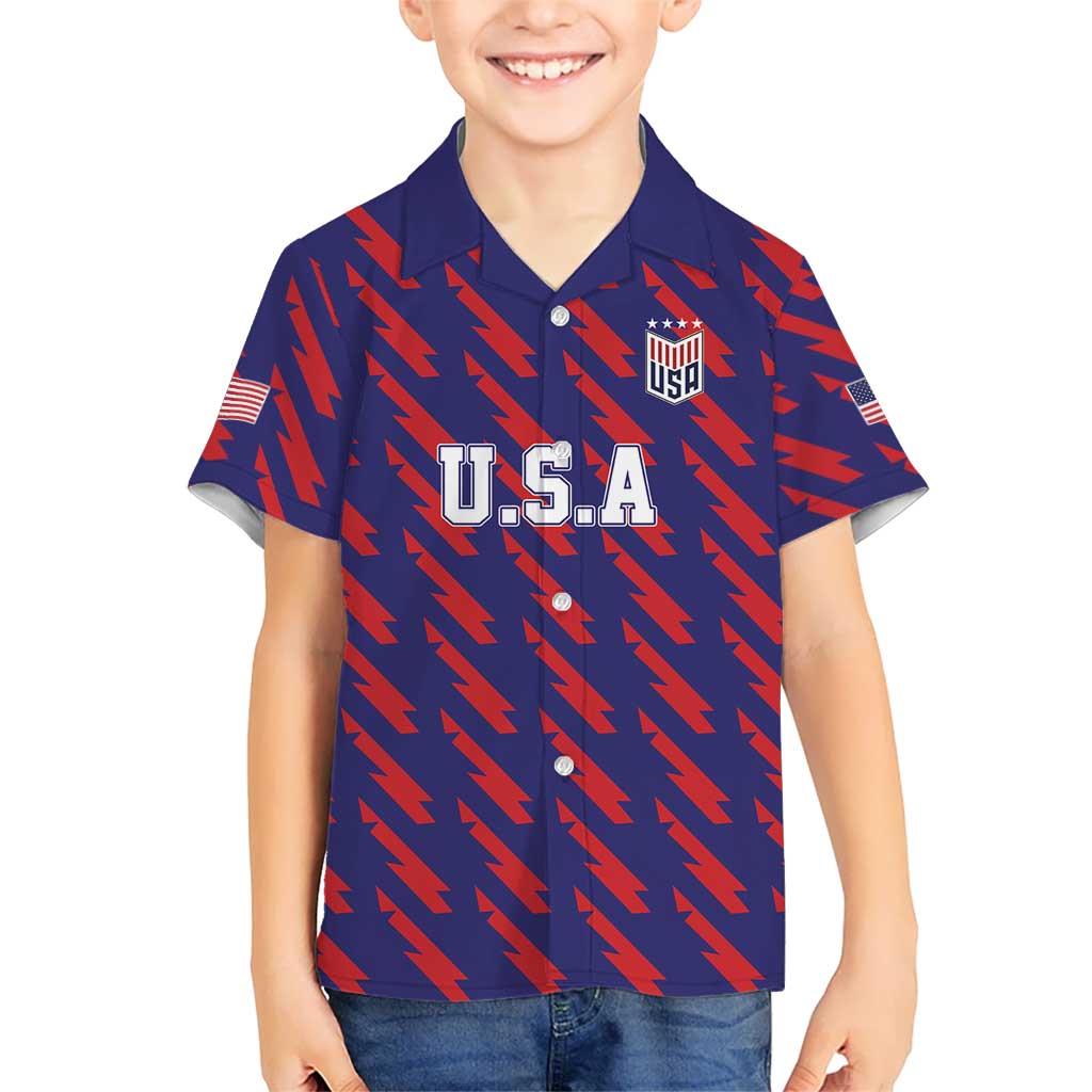Custom World Soccer 2026 USA Hawaiian Shirt Road To Glory Bring It Home - Wonder Print Shop