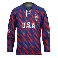 Custom World Soccer 2026 USA Hockey Jersey Road To Glory Bring It Home - Wonder Print Shop