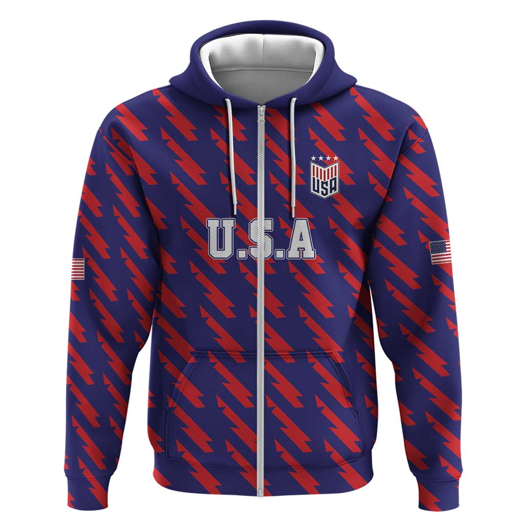 Custom World Soccer 2026 USA Hoodie Road To Glory Bring It Home - Wonder Print Shop