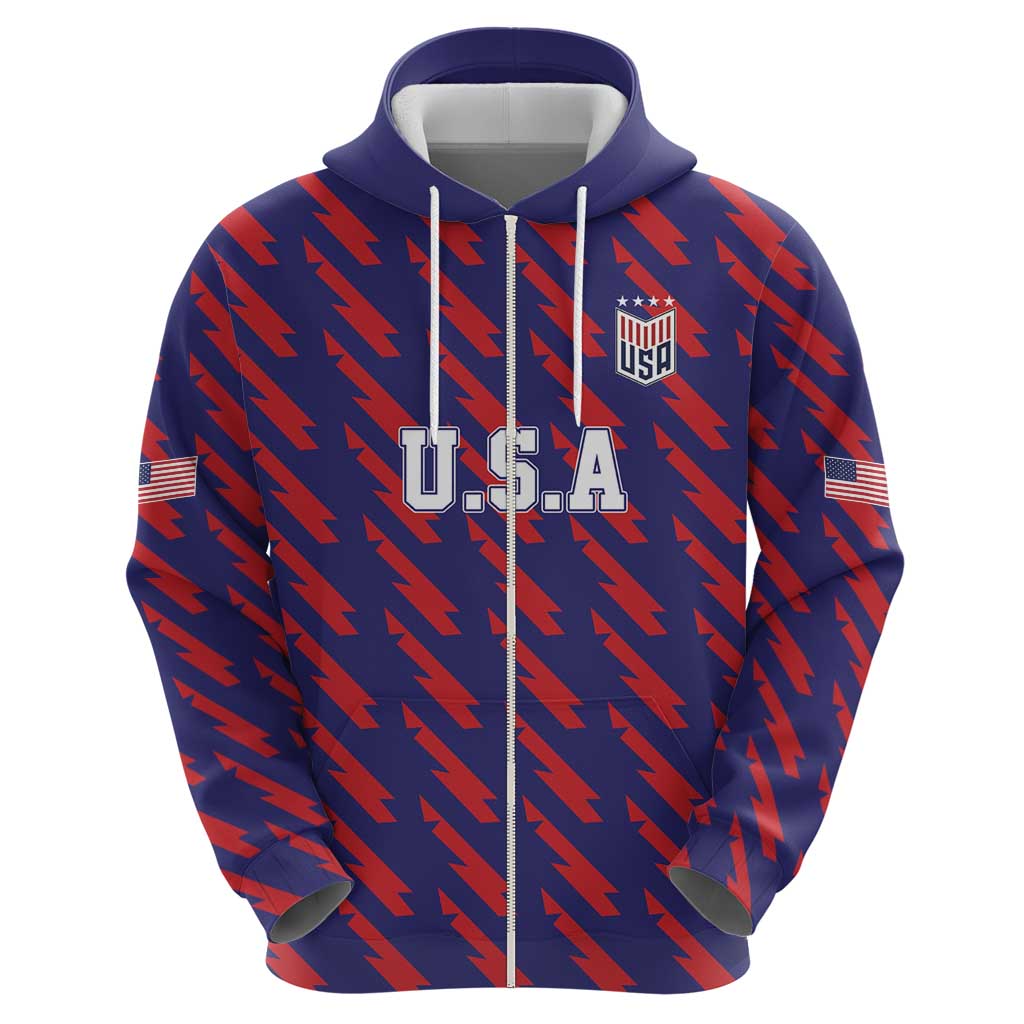 Custom World Soccer 2026 USA Hoodie Road To Glory Bring It Home - Wonder Print Shop