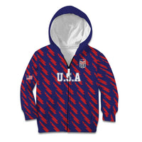 Custom World Soccer 2026 USA Kid Hoodie Road To Glory Bring It Home - Wonder Print Shop