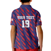 Custom World Soccer 2026 USA Kid Polo Shirt Road To Glory Bring It Home - Wonder Print Shop