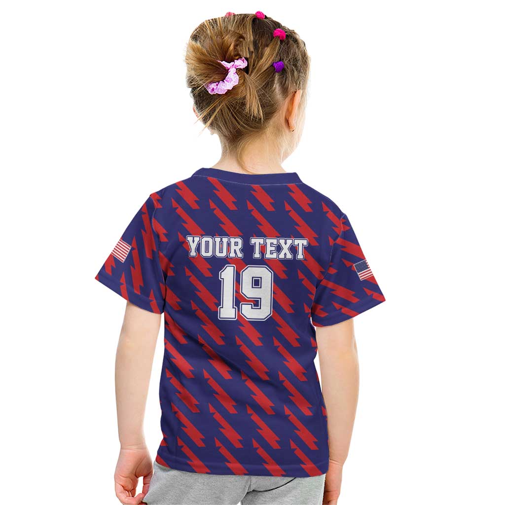 Custom World Soccer 2026 USA Kid T Shirt Road To Glory Bring It Home - Wonder Print Shop