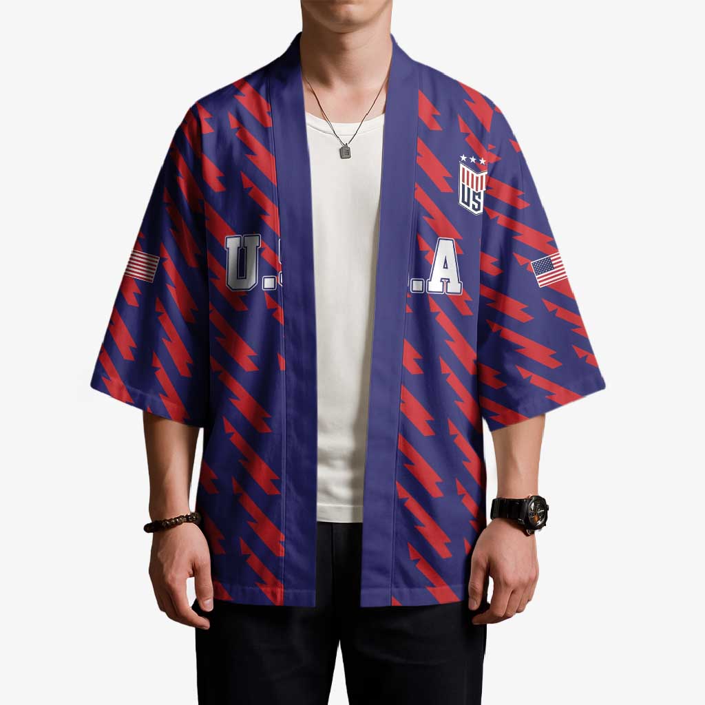 Custom World Soccer 2026 USA Kimono Road To Glory Bring It Home - Wonder Print Shop