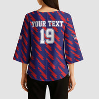 Custom World Soccer 2026 USA Kimono Sleeve Blouse Road To Glory Bring It Home - Wonder Print Shop