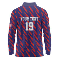 Custom World Soccer 2026 USA Long Sleeve Polo Shirt Road To Glory Bring It Home - Wonder Print Shop