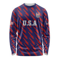Custom World Soccer 2026 USA Long Sleeve Shirt Road To Glory Bring It Home - Wonder Print Shop