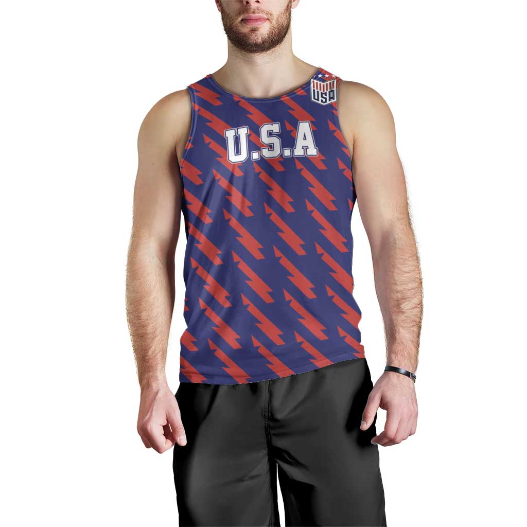 Custom World Soccer 2026 USA Men Tank Top Road To Glory Bring It Home - Wonder Print Shop