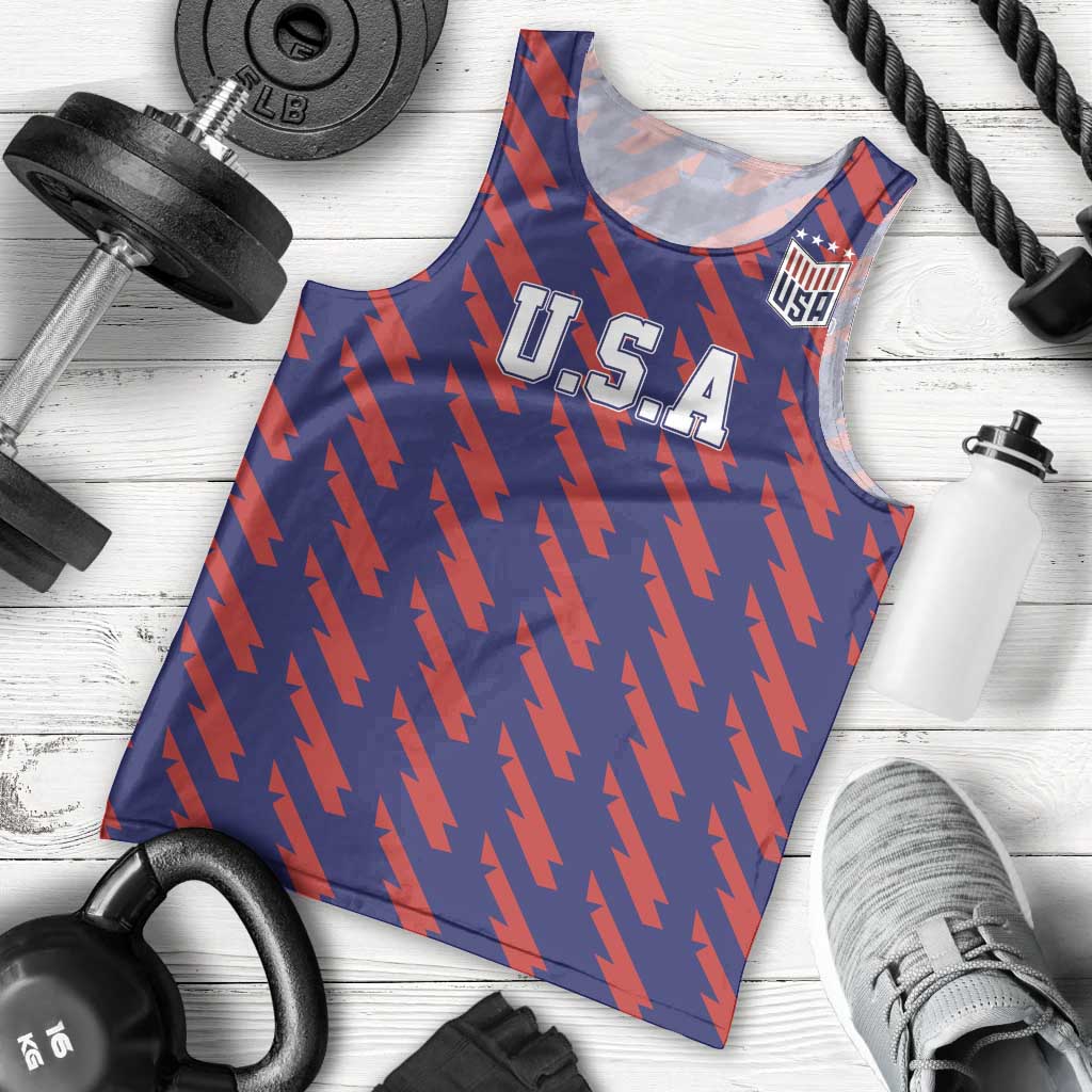 Custom World Soccer 2026 USA Men Tank Top Road To Glory Bring It Home - Wonder Print Shop