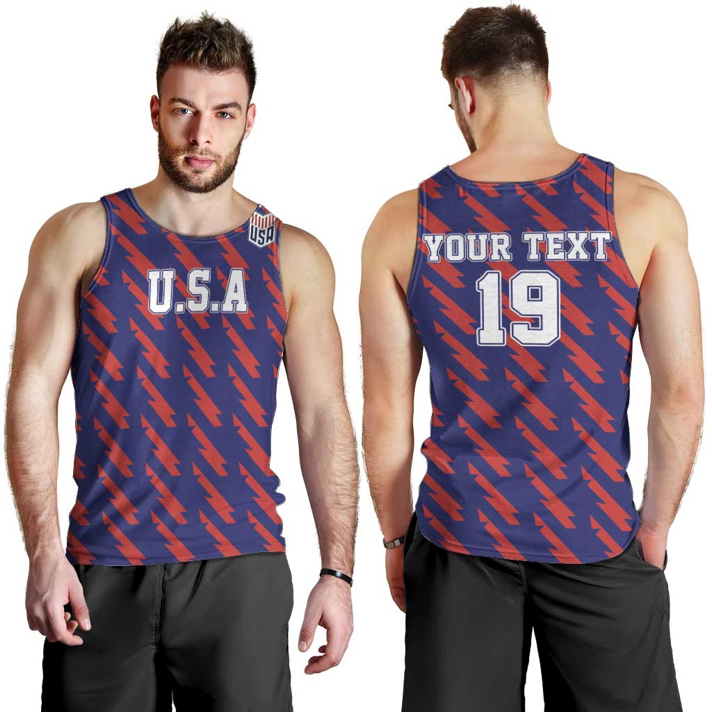 Custom World Soccer 2026 USA Men Tank Top Road To Glory Bring It Home - Wonder Print Shop
