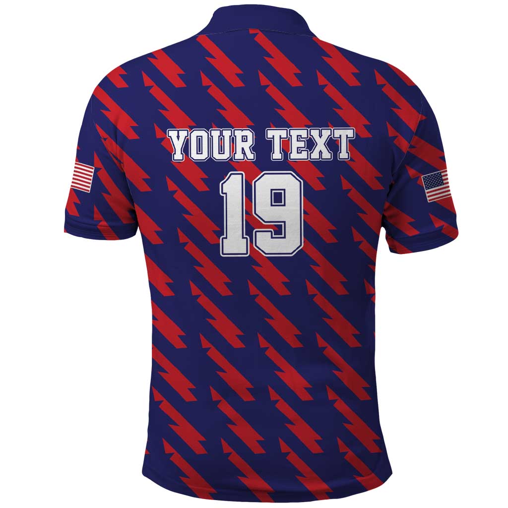 Custom World Soccer 2026 USA Polo Shirt Road To Glory Bring It Home - Wonder Print Shop