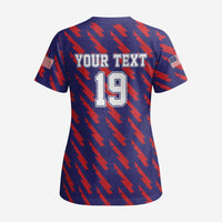 Custom World Soccer 2026 USA Scrub Top Road To Glory Bring It Home - Wonder Print Shop