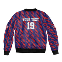 Custom World Soccer 2026 USA Sleeve Zip Bomber Jacket Road To Glory Bring It Home - Wonder Print Shop