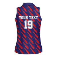 Custom World Soccer 2026 USA Women Sleeveless Polo Shirt Road To Glory Bring It Home - Wonder Print Shop
