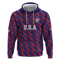 Custom World Soccer 2026 USA Zip Hoodie Road To Glory Bring It Home - Wonder Print Shop