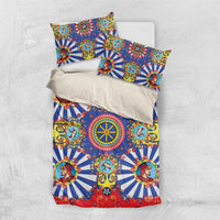 Sicily Italy Carretto Siciliano Bedding Set Sicilian Cart Floral Patterns