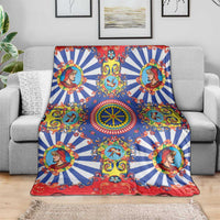 Sicily Italy Carretto Siciliano Blanket Sicilian Cart Floral Patterns