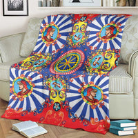 Sicily Italy Carretto Siciliano Blanket Sicilian Cart Floral Patterns