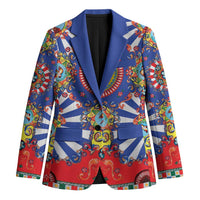 Sicily Italy Carretto Siciliano Blazer Sicilian Cart Floral Patterns