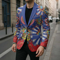 Sicily Italy Carretto Siciliano Blazer Sicilian Cart Floral Patterns