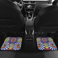 Sicily Italy Carretto Siciliano Car Mats Sicilian Cart Floral Patterns