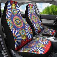 Sicily Italy Carretto Siciliano Car Seat Cover Sicilian Cart Floral Patterns