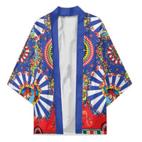 Sicily Italy Carretto Siciliano Kimono Sicilian Cart Floral Patterns