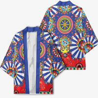 Sicily Italy Carretto Siciliano Kimono Sicilian Cart Floral Patterns