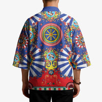 Sicily Italy Carretto Siciliano Kimono Sicilian Cart Floral Patterns