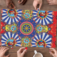 Sicily Italy Carretto Siciliano Puzzle Sicilian Cart Floral Patterns