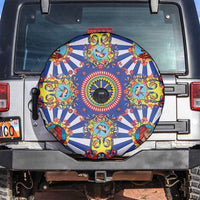 Sicily Italy Carretto Siciliano Spare Tire Cover Sicilian Cart Floral Patterns