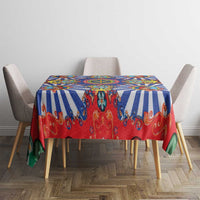 Sicily Italy Carretto Siciliano Tablecloth Sicilian Cart Floral Patterns