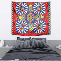 Sicily Italy Carretto Siciliano Tapestry Sicilian Cart Floral Patterns